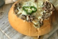 Loaded Philly Cheese Steak Soup