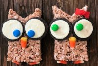 Hoot-tastic Cocoa Krispy Treats