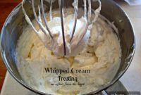 Light & Fluffy Whipped Frosting