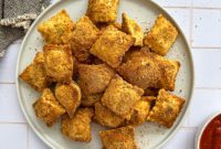 Crispy Air-Fried Ravioli