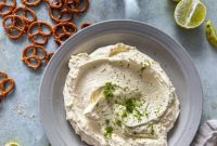 Zesty Margarita Dip Meets Salty Pretzels