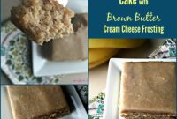 Golden Brown Butter Banana Cake with Cream Cheese Frosting