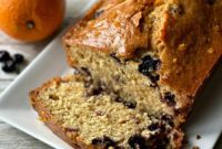Zesty Orange Blueberry Loaf