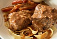 Slow-Braised Beef Short Ribs with Red Eye Gravy