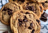Nutty Brown Butter Chocolate Chunk Cookies