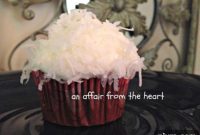 Coconut Kissed Chocolate Almond Cupcakes