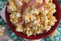 Peppermint Bark Popcorn Bliss