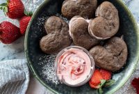 Chocolate Covered Strawberry Whoopie Pies