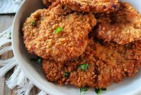 Crispy Breaded Pork Cutlets