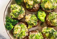 Savory Broccoli Mushroom Bites
