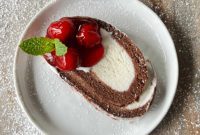 Swirled Ice Cream Cake