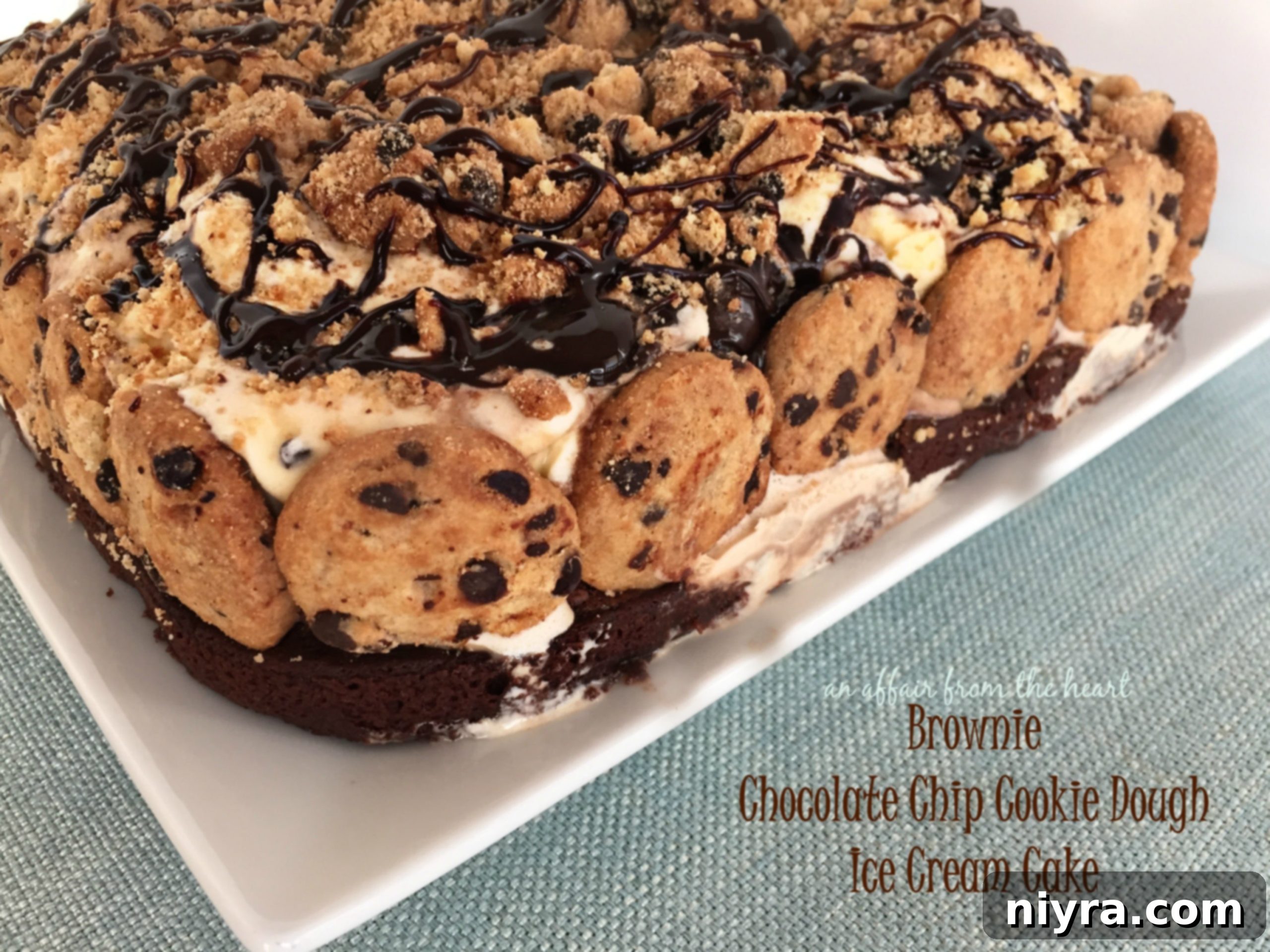 Ultimate Brownie Chocolate Chip Cookie Dough Ice Cream Cake 1 featured 2757 scaled