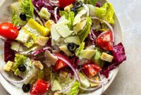 Homemade Olive Garden Salad and Dressing