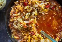 Comforting Cabbage Roll Soup: Slow Cooker or Stovetop