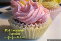 Tangy Pink Lemonade Cupcakes