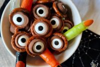 Monster Rolo Pretzel Eyes