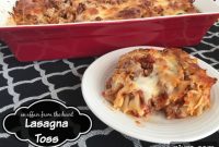 Quick Lasagna Bowl