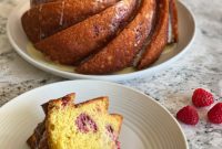 Simply Delicious Lemon Raspberry Bundt Cake