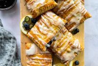 Flaky Homemade Blueberry Toaster Pastries