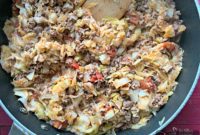 Deconstructed Cabbage Roll Skillet