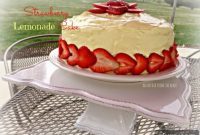 Sunshine Strawberry Lemonade Cake