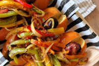 Savory Grilled Italian Sausage with Peppers and Onions