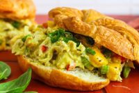 Refreshing Peach Basil Chicken Salad