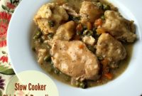 Homestyle Slow Cooker Chicken and Dumplings