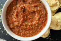 No-Chop Blender Salsa