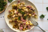 Ham and Swiss Chicken Bake