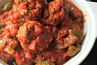 Hearty Bell Pepper Meatballs