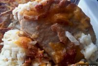 Hearty Pork Chop and Potato Bake