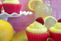 Lemon Kissed Raspberry Cloud Cupcakes