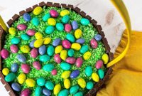 Kit Kat Easter Basket Cake