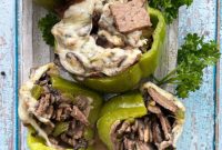 Loaded Philly Cheesesteak Peppers
