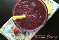 Fiber Boost Banana Berry Smoothie