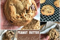 Decadent Peanut Butter Chocolate Chunk Cookies