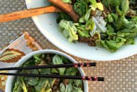 Deconstructed Lettuce Wrap Salad