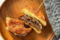 Umami Swiss Mushroom Burger