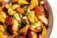 Crispy Air Fryer Sausage and Potatoes