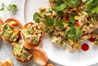 Creamy Avocado Chicken Dip