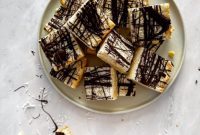 Chewy Coconut Macaroon Blondies