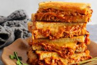 Decadent Pulled Pork Grilled Cheese
