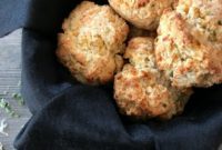 Golden Corn and Cheddar Drop Biscuits