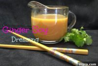 Zesty Ginger Soy Dressing