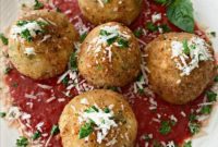 Arancini Golden Crispy Three Cheese Risotto Balls