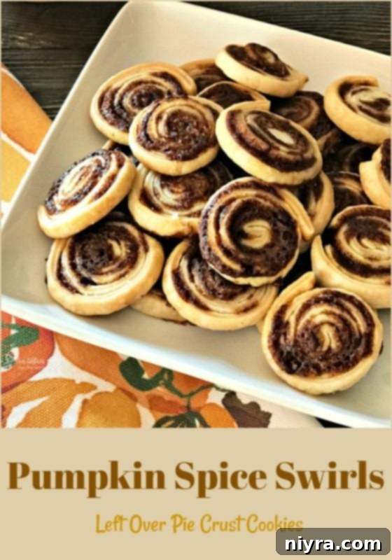 Stacked Pumpkin Spice Swirl cookies showcasing their golden color and intricate layers