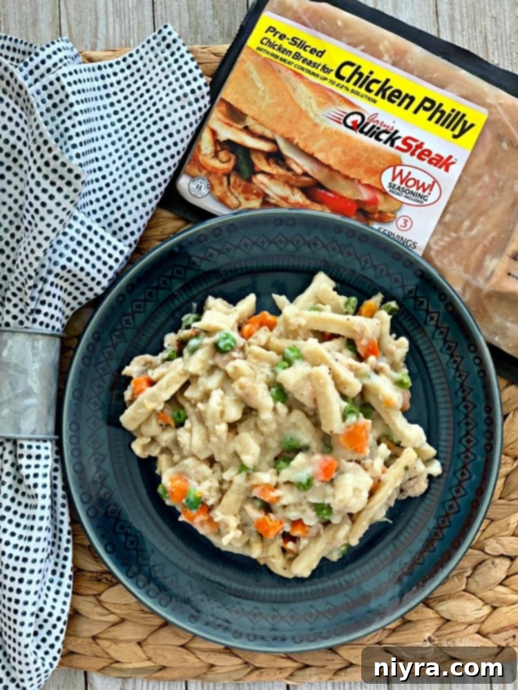 Gary's Easy 20-Minute Chicken and Noodles 4 Easy Chicken & Noodles - Gary's QuickSteak recipe