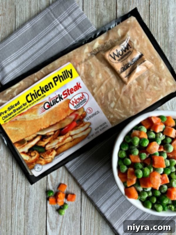 Gary's Easy 20-Minute Chicken and Noodles 5 Gary's Chicken & Noodles prep steps