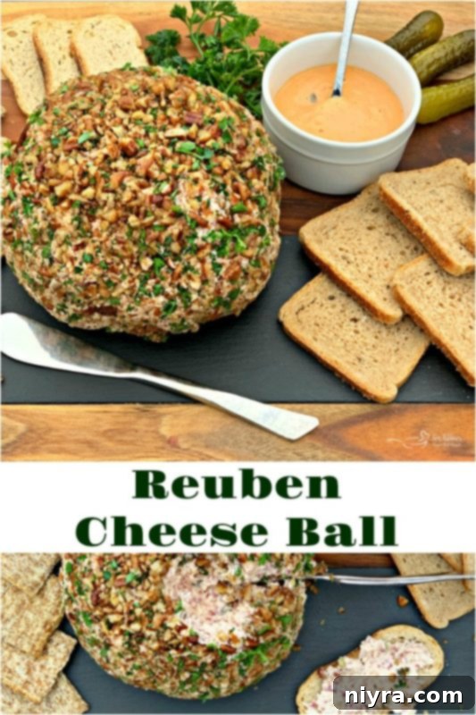 Reuben Cheese Ball